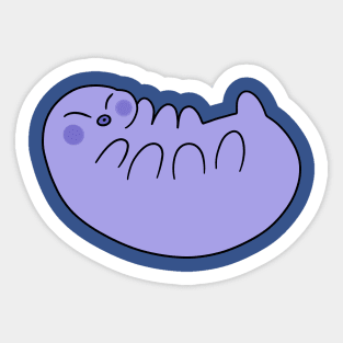 Playful Waterbear Sticker